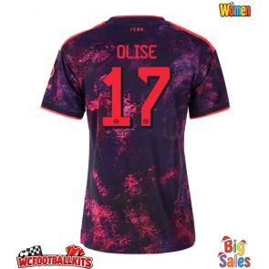 Bayern Munich Michael Olise #17 Replica Third Stadium Shirt for Women 2026-27 Short Sleeve